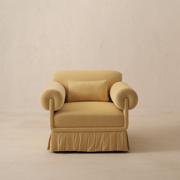 Alba Lounge Chair - yellow