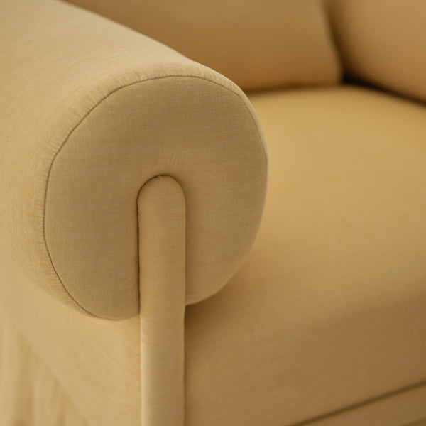 Alba Lounge Chair - yellow