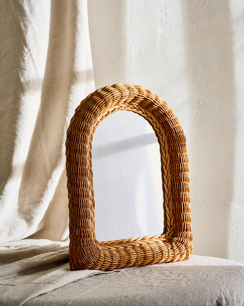 Wicker Mirror – SSS Atelier