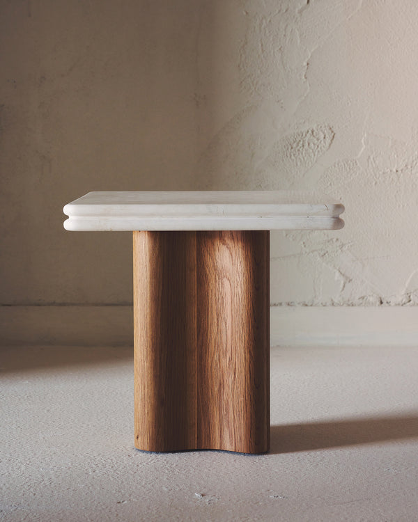 Ledge Side Table -  Stone